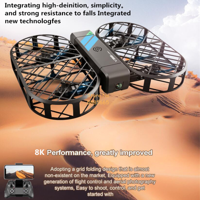 Drone Battery Box - Telecamera HD 8K 360 ° Protezione