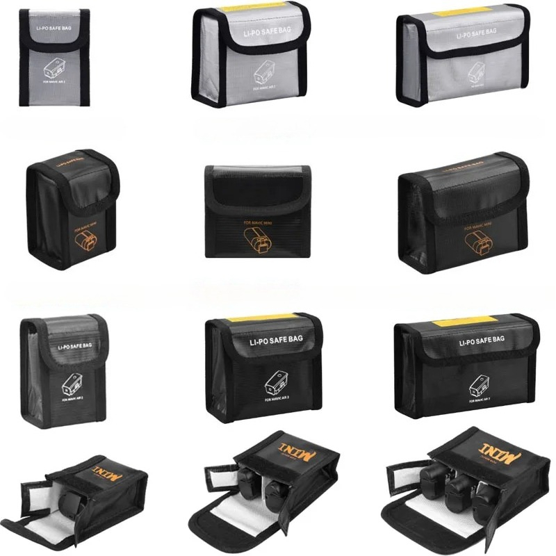 Drone Battery Bag - Borsa di sicurezza portatile ignifuga antideflagrante