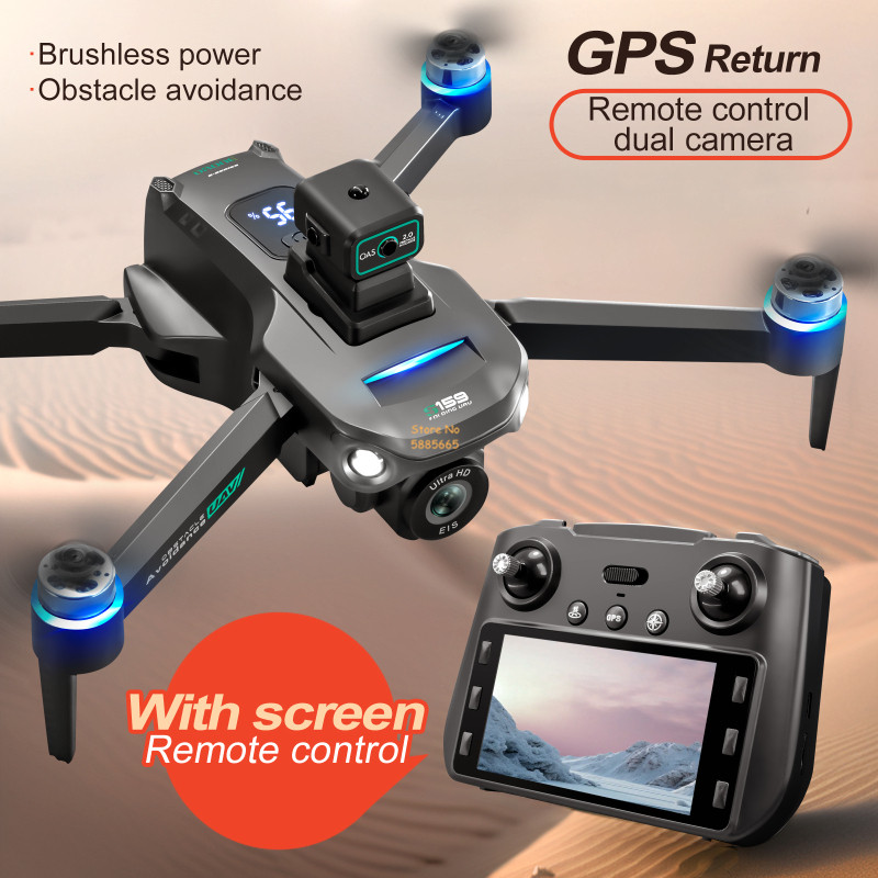 Drone Battery Box - 8K Doppia Fotocamera 5G WIFI FPV