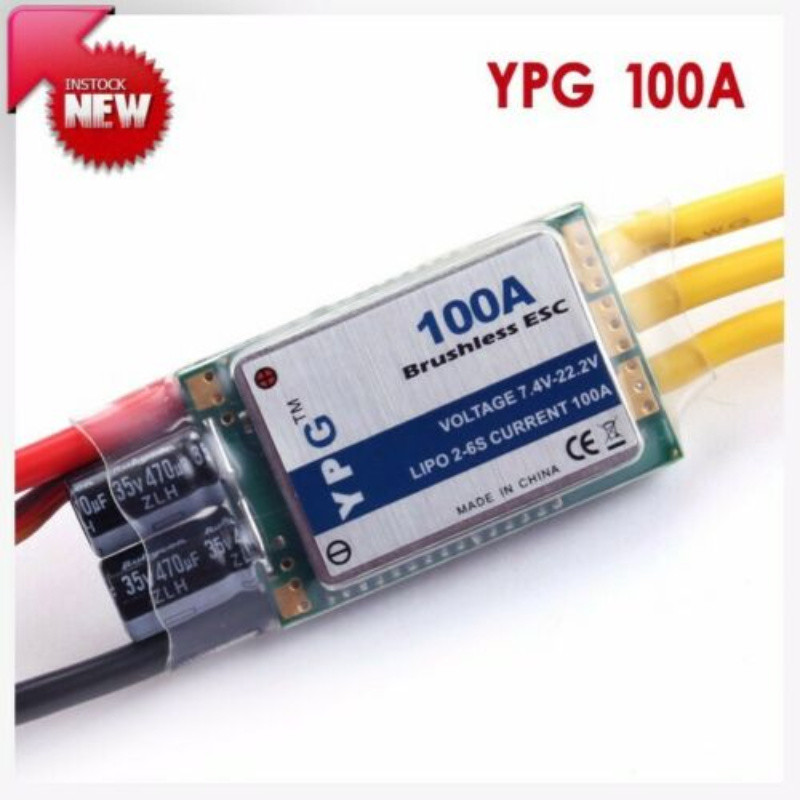 Drone Battery 6S - YPG 100A ESC 2~6S SBEC Regolatore
