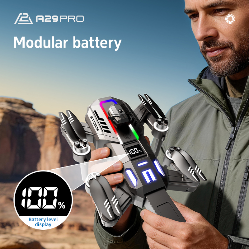 Drone RC FPV Quadricottero A29 - Drone Battery Case recensione e prezzo