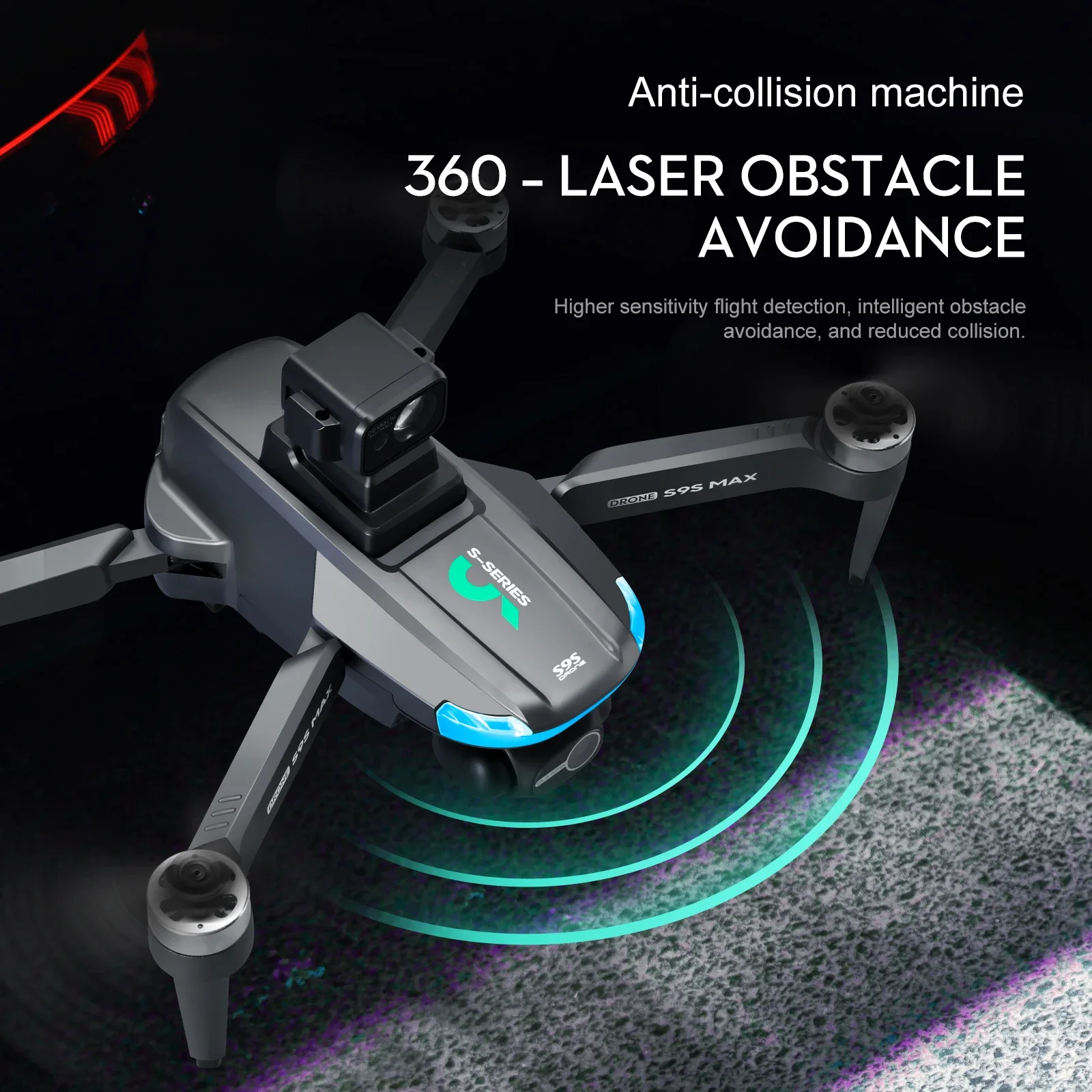 NUOVO S9S MAX MINI Drone 4K 2  - Drone Battery Box recensione e prezzo