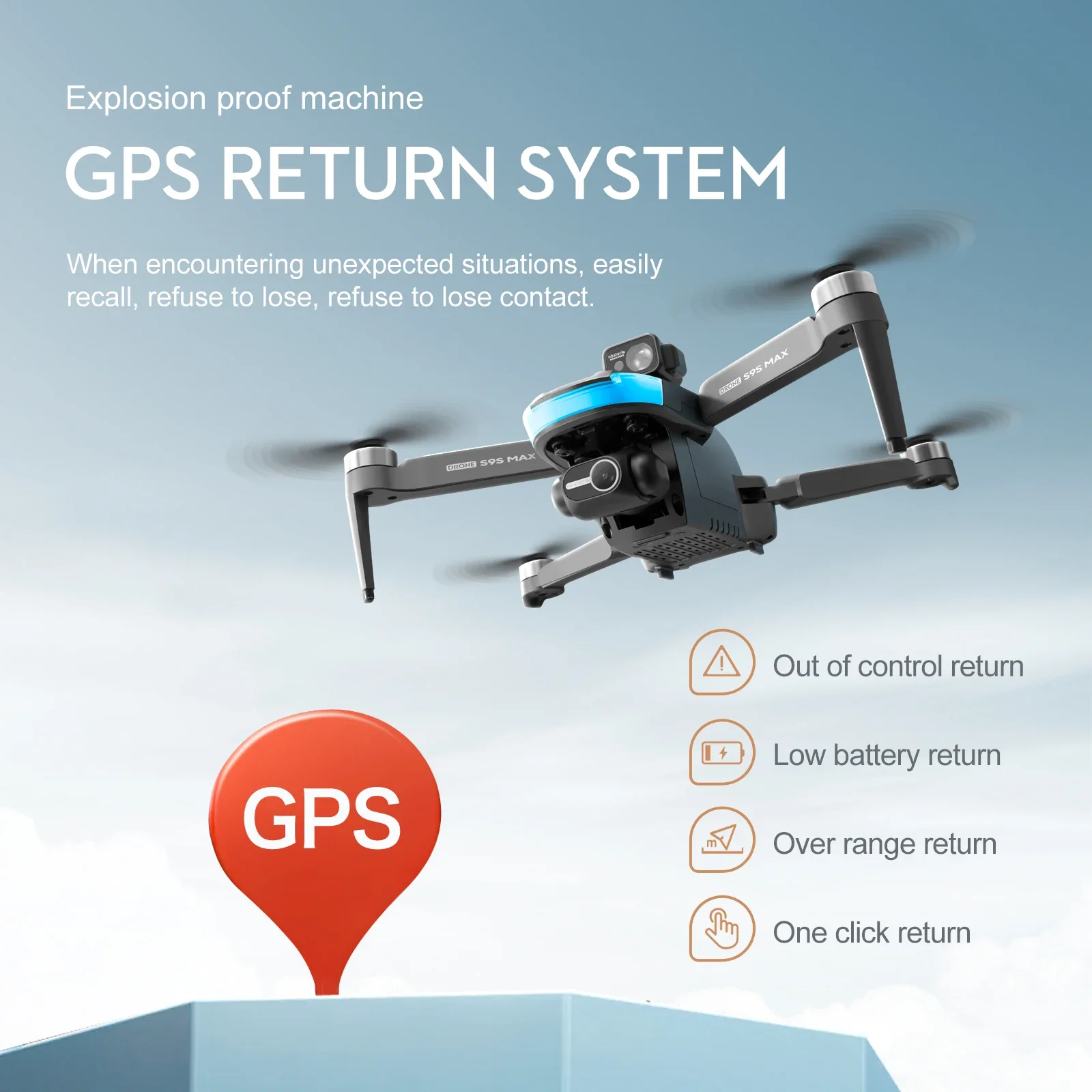 NUOVO S9S MAX MINI Drone 4K 2  - Drone Battery Box recensione e prezzo