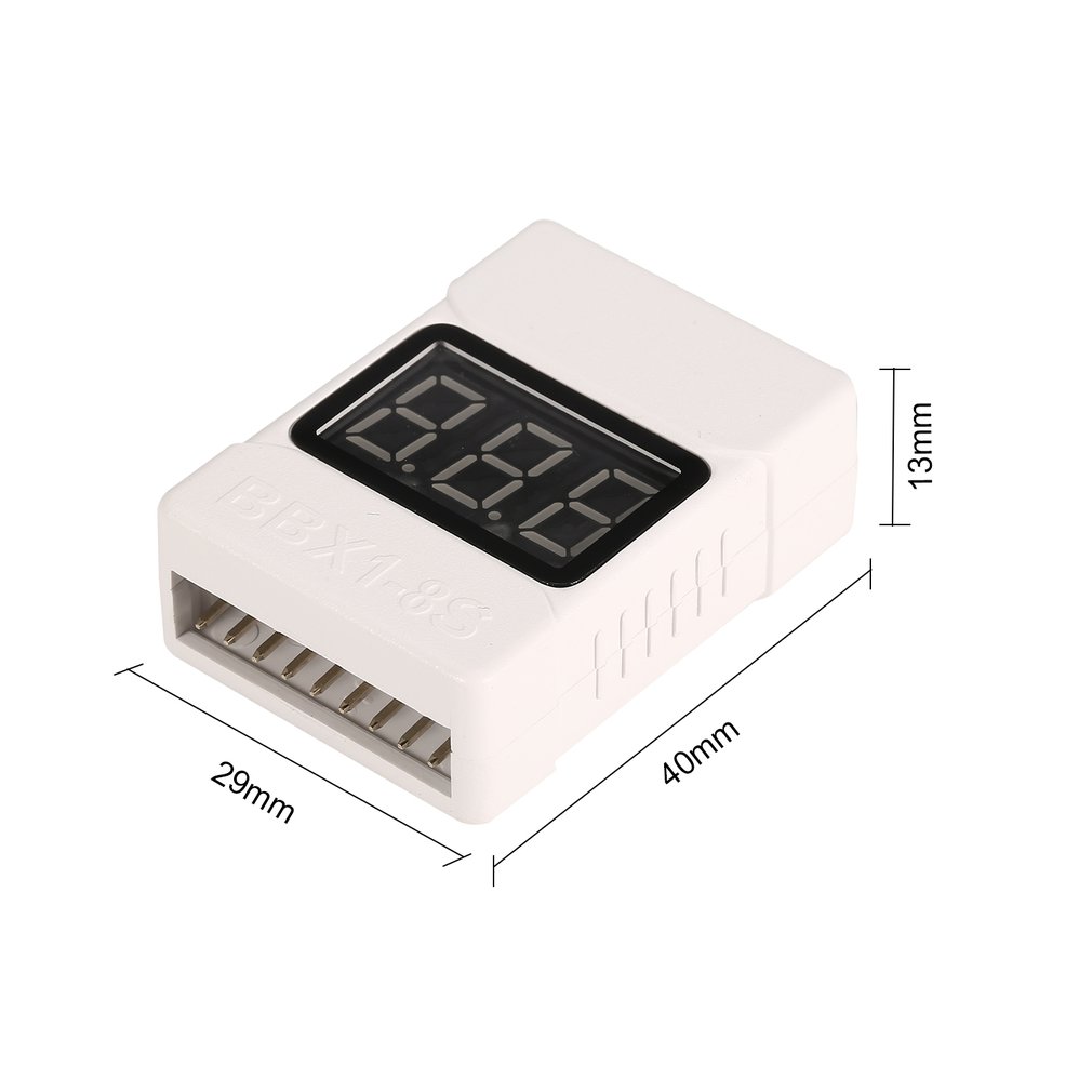 1-8S Lipo Tester di tensione d - Drone Battery Voltage Checker recensione e prezzo