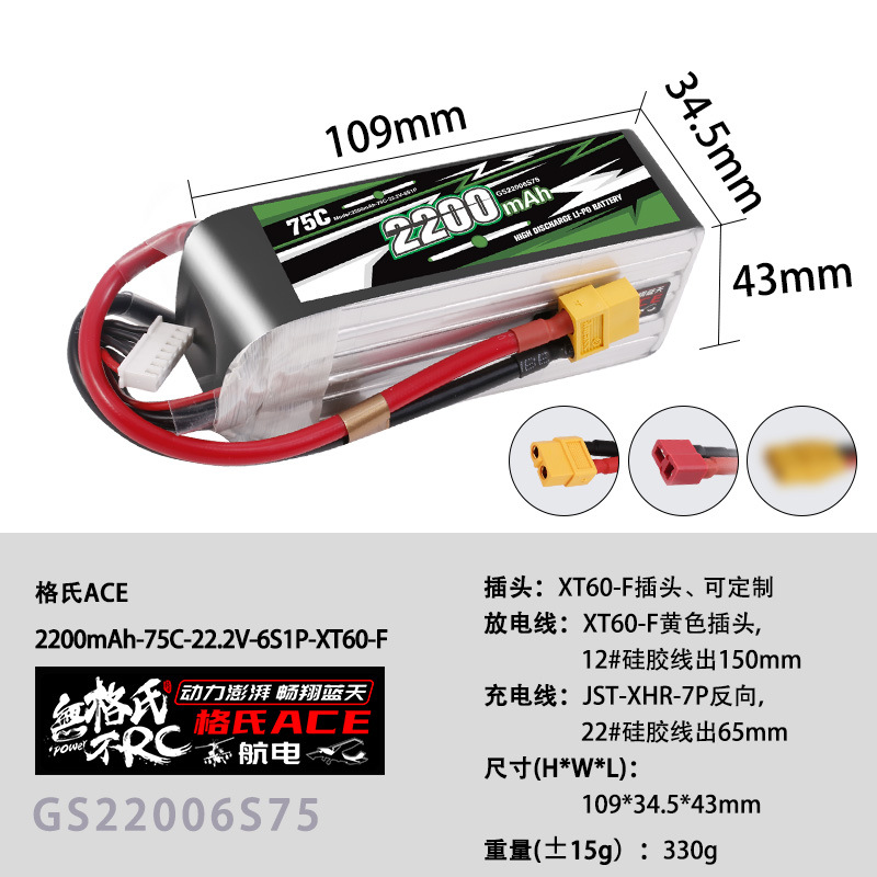 NUOVA Batteria Lipo Gens ACE 2 - Drone Battery 6S recensione e prezzo