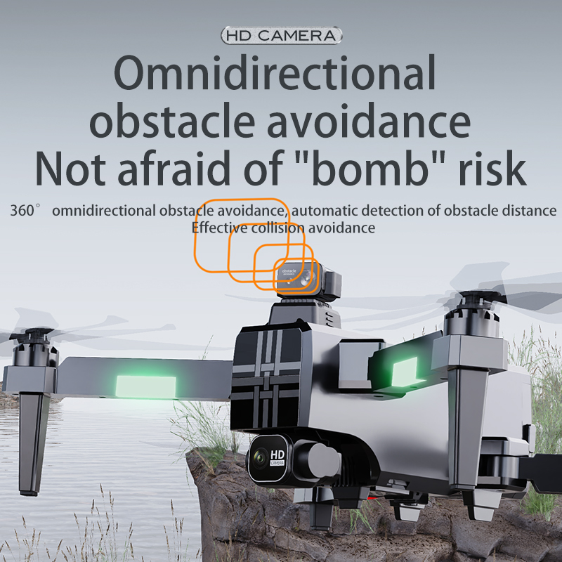 A380 Drone 4K HD tre assi Anti - Drone Battery Case recensione e prezzo
