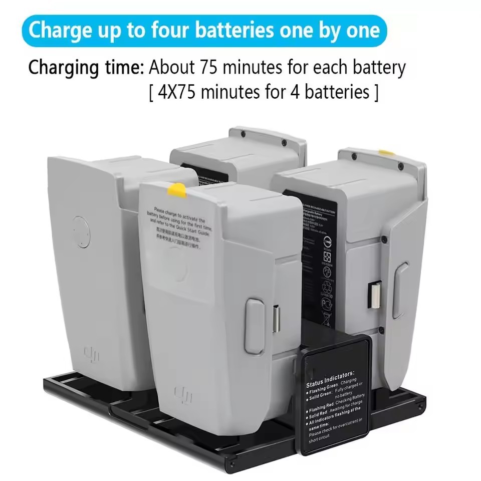 Hub di ricarica pieghevole por - Drone Battery Smart recensione e prezzo