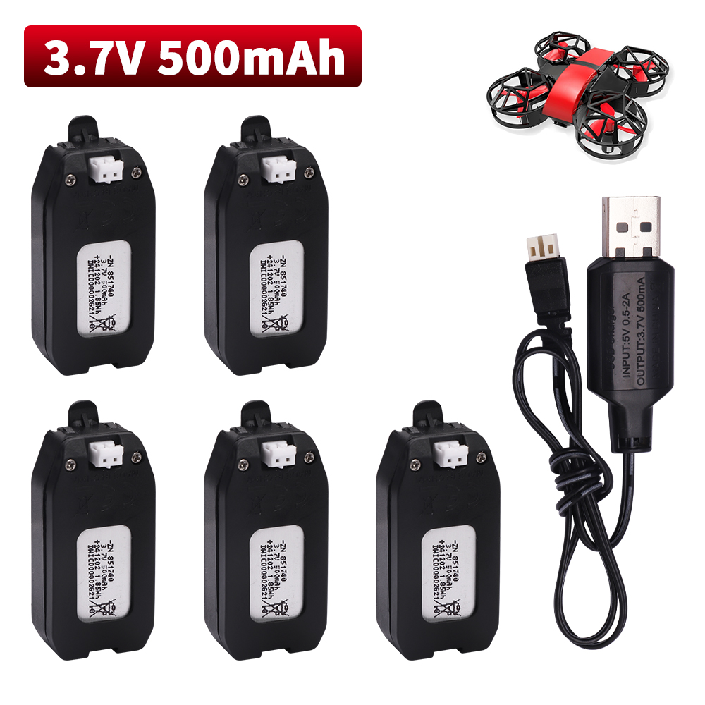 Batteria al litio 3.7V 500mAh  - Drone Battery Lipo recensione e prezzo